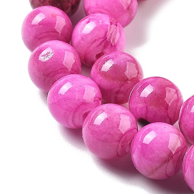 Natural Persian Jade Beads Strands G-A255-A02-02C-1