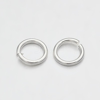 Brass Open Jump Rings KK-E647-17S-4mm-1