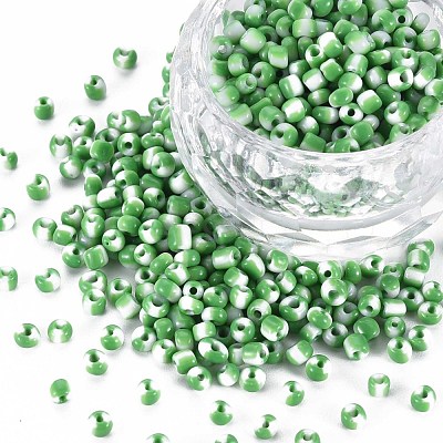 8/0 Glass Seed Beads SEED-S006-34-1