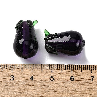 Fruit Series Handmade Lampwork Beads LAMP-R003-04B-1