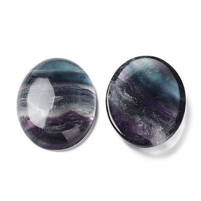 Natural Fluorite Cabochons G-H288-01A-1