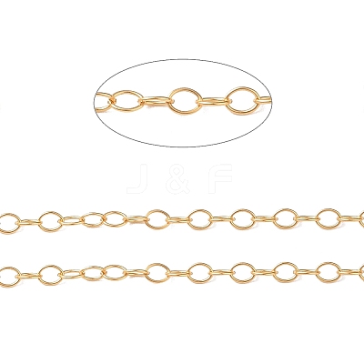 Yellow Gold Filled Cable Chains CHC-M023-04G-1