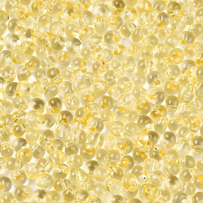 3/0 Baking Paint Glass Fringe Seed Beads SEED-A034-04A-1