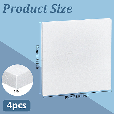 Square Craft Foam DIY-WH0349-534A-1