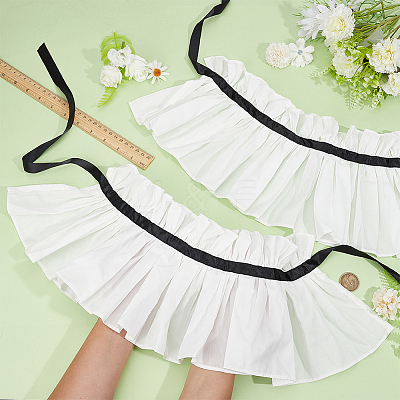 Chemical Fiber Faux Collar AJEW-WH0481-133-1