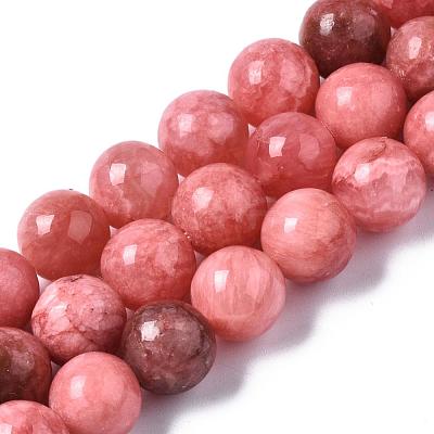 Natural Chalcedony Beads Strands G-S333-10mm-007-1