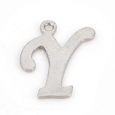Non-Tarnish 201 Stainless Steel Pendants STAS-L244-04Y-P-1