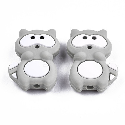 Food Grade Eco-Friendly Silicone Focal Beads SIL-T056-03A-1