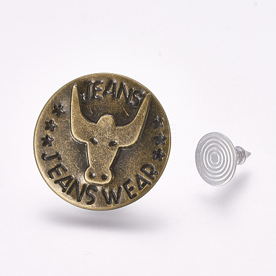 Iron Button Pins for Jeans IFIN-WH0051-16D-1