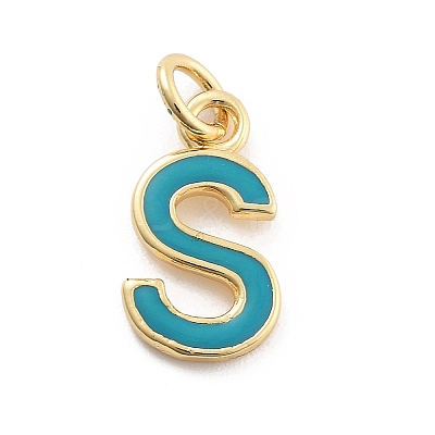 Rack Plating Brass Pendants KK-C065-03S-G-1