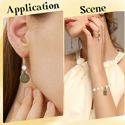 1 Bags Tibetan Style Alloy Pendants FIND-SC0018-06AB-1