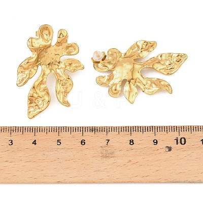 Valentine's Day 304 Stainless Steel Stud Earrings EJEW-D361-03G-02-1