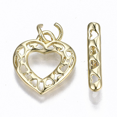 Brass Toggle Clasps LS-KK-T057-056-NF-1