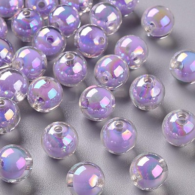 Transparent Acrylic Beads TACR-S152-16B-SS2114-1