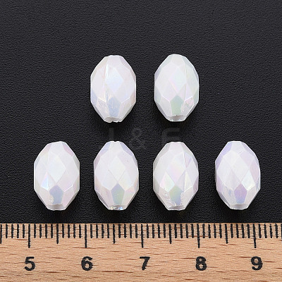 Opaque Acrylic Beads X-TACR-S153-32I-09-1