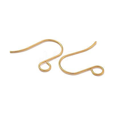 Ion Plating(IP) 316 Stainless Steel French Earring Hooks JX138G-1