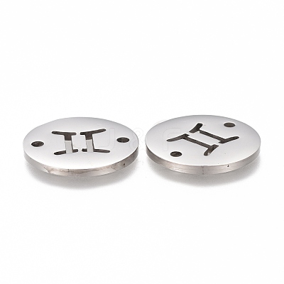 Tarnish Resistant Polishing 201 Stainless Steel Links Connectors STAS-Z001-A-11P-1