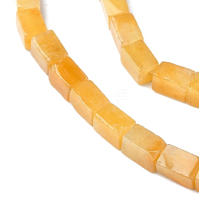 Natural Yellow Aventurine Beads Strands G-C135-F01-01-1