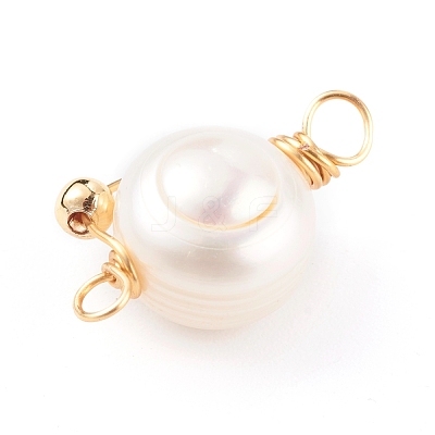 Natural Cultured Freshwater Pearl Pendants X-PALLOY-JF00673-01-1