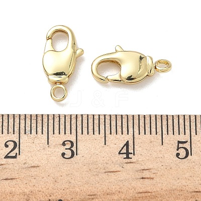 Brass Swivel Lobster Claw Clasps LS-KK-K238-39G-M-1