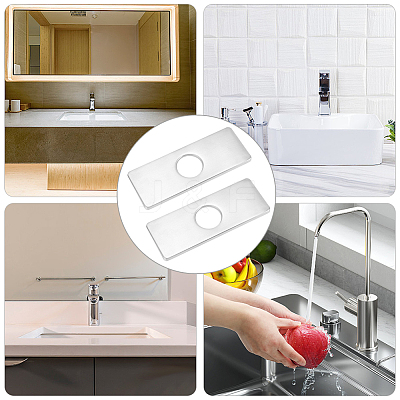 304 Stainless Steel Sink Hole Cover FIND-WH0291-05P-1