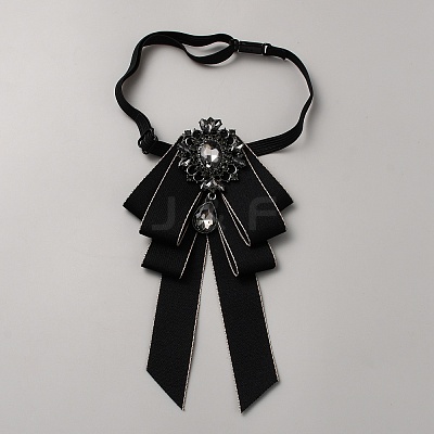 Bowknot Polyester Suit Necktie AJEW-WH20006-12B-1