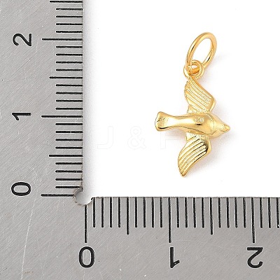 925 Sterling Silver Bird Pendants STER-R013-08G-1