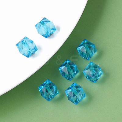 Transparent Acrylic Beads MACR-S373-132-B08-1