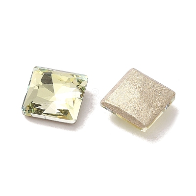 Glass Rhinestone Cabochons RGLA-P037-06B-D337-1
