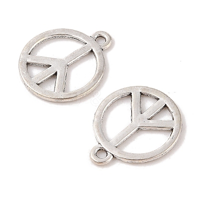 Tibetan Style Alloy Pendants TIBEP-K67-AS-RS-1
