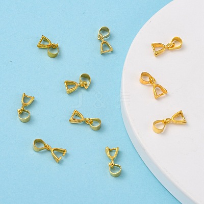 Brass Ice Pick Pinch Bails X-KK-KK06-G-1