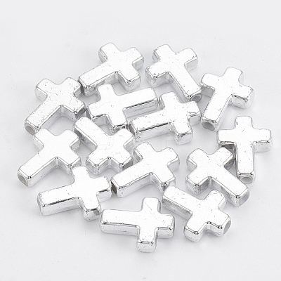 Plating Acrylic Beads PACR-T001-09-1
