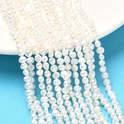 Natural Cultured Freshwater Pearl Beads Strands PEAR-C004-09A-1