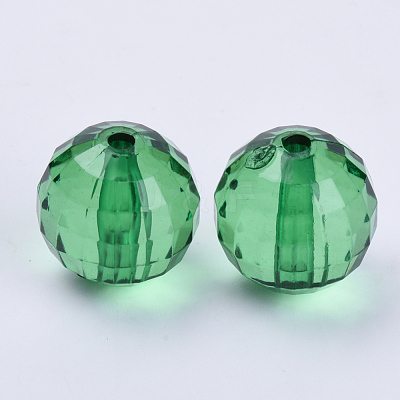 Transparent Acrylic Beads TACR-Q254-12mm-V17-1