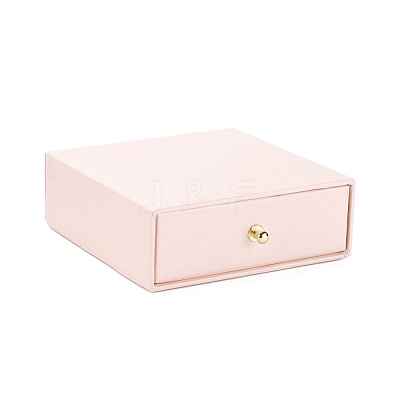 Square Paper Drawer Jewelry Set Box CON-C011-03B-05-1