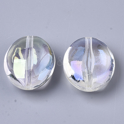 Transparent Acrylic Beads PACR-R246-038-1