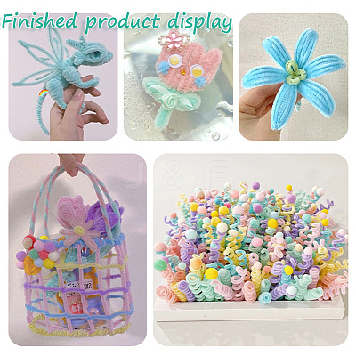 DIY Plush Sticks FIND-CP0002-72A-1