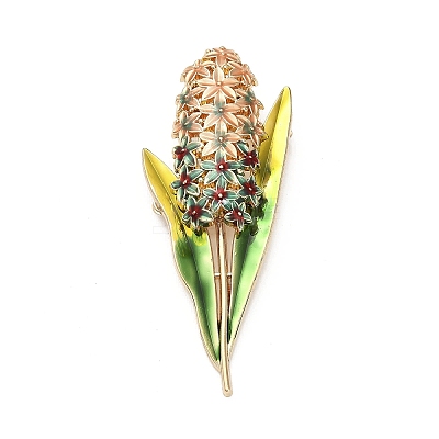 Flower Enamel Pins JEWB-A034-05G-02-1