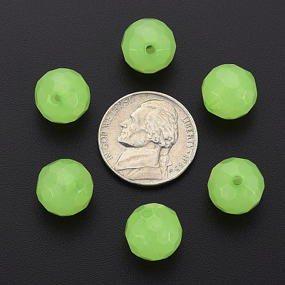 Imitation Jelly Acrylic Beads MACR-S373-97B-E06-1