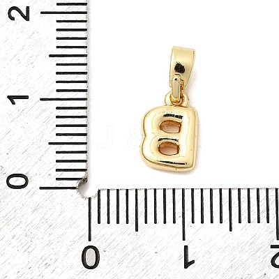 Brass Letter Charms LS-KK-G554-22G-B-1