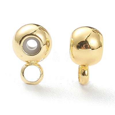 Rack Plating Brass Tube Bails KK-F826-02B-G-1