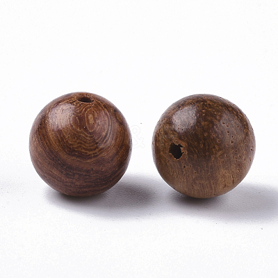Natural Wood Beads X-WOOD-S666-10mm-01-1