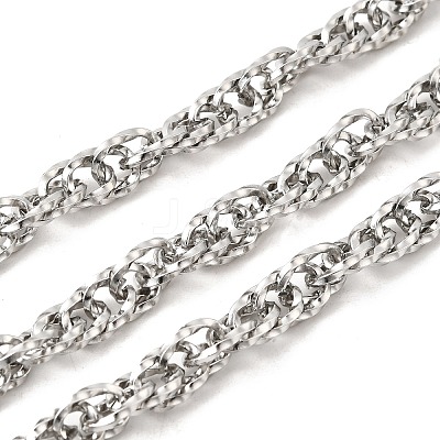 304 Stainless Steel Rope Chains CHS-C018-03P-1