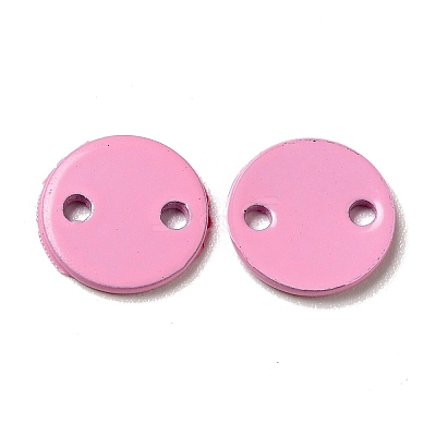 Spray Painted 201 Stainless Steel Connector Charms STAS-G304-23B-1