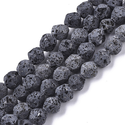 Natural Lava Rock Beads Strands G-S352-28A-01-1