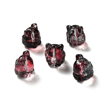Transparent Glass Beads GLAA-D025-06C-1