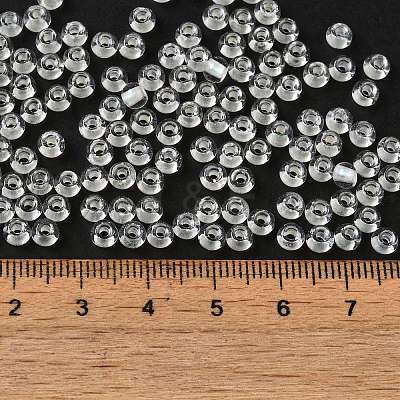 6/0 Transparent Inside Colours Glass Seed Beads SEED-P006-01A-15-1
