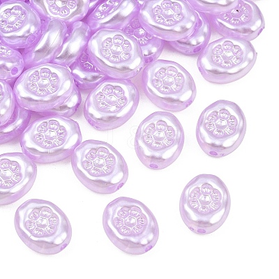 Imitation Pearl Acrylic Beads AC-CBAAA05-13A-1