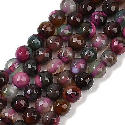 Natural Agate Beads Strands G-C082-A01-22-1