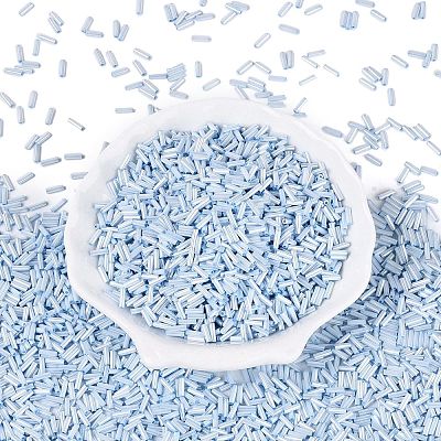 FGB Grade A Glass Round Bugle Beads SEED-Q040-06A-08-1